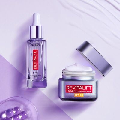 L’Oréal Paris Revitalift Filler HA SPF 50 - Cremă de zi pentru femei L’Oréal Paris Revitalift Filler HA SPF 50 - Cremă de zi pentru femei