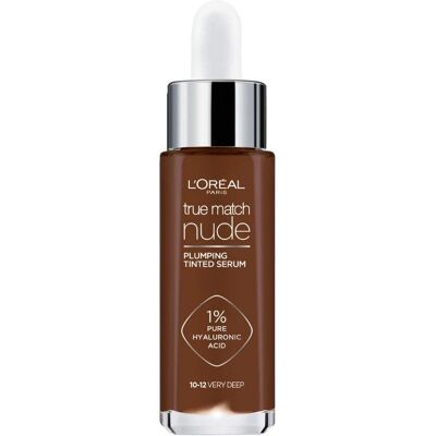 L'Oréal Paris True Match Nude Plumping Tinted Serum - Très Foncé - Sérum - Publicité L'Oréal Paris True Match Nude Plumping Tinted Serum - Très Foncé - Sérum - Publicité