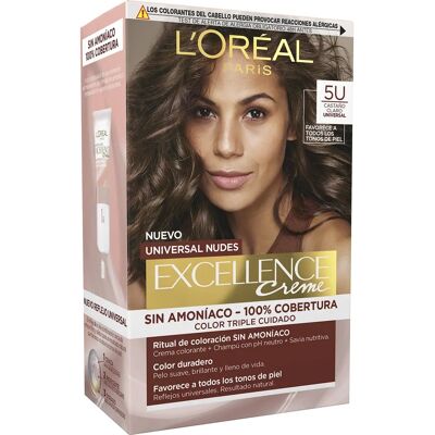 L'Oréal Paris Excellence Universal Nudes Hellbraun - Haarfarbe L'Oréal Paris Excellence Universal Nudes Hellbraun - Haarfarbe