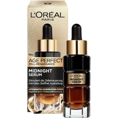 L'Oréal Age Perfect Zell Renaissance Midnight Serum (30ml) L'Oréal Age Perfect Zell Renaissance Midnight Serum (30ml)