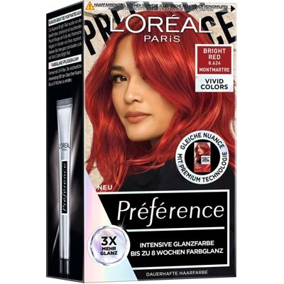 L’Oréal Paris Bright Red Haarfarbe - Haarfarbe L’Oréal Paris Bright Red Haarfarbe - Haarfarbe