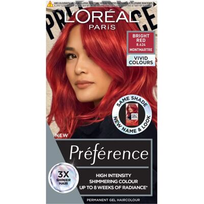 L’Oréal Paris Dauerhafter Bright Red Haarfarbe - Haarfarbe L’Oréal Paris Dauerhafter Bright Red Haarfarbe - Haarfarbe