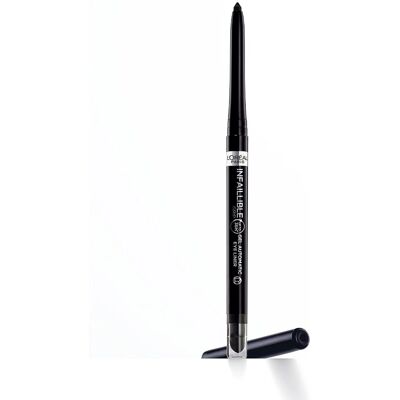 L'Oréal Paris Infaillible Gel Automatic Liner - Svart - Øyeskygge for Kvinner L'Oréal Paris Infaillible Gel Automatic Liner - Svart - Øyeskygge for Kvinner
