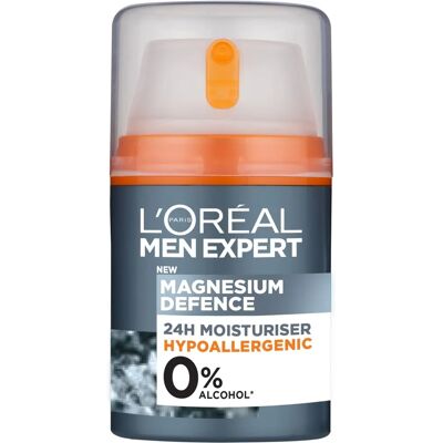 L'Oréal Paris Men Expert Magnesium Defence Cremă Hidratantă - Piele sensibilă, 50ml L'Oréal Paris Men Expert Magnesium Defence Cremă Hidratantă - Piele sensibilă, 50ml