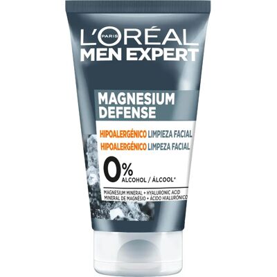 Gel Limpiador Facial Magnesium Defense de L'Oréal Men Expert - 100 ml Gel Limpiador Facial Magnesium Defense de L'Oréal Men Expert - 100 ml