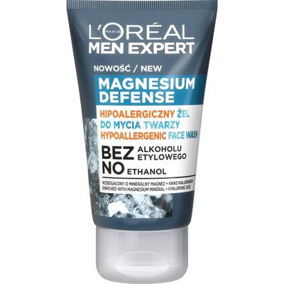 L'OREAL Men Expert Magnesium Defense Gesichtswaschgel - Gesichtsreinigung L'OREAL Men Expert Magnesium Defense Gesichtswaschgel - Gesichtsreinigung