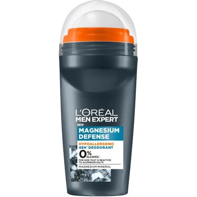 L'Oréal Men Expert Magnesium Defense - Hipoallergeeninen deodorantti - 50ml L'Oréal Men Expert Magnesium Defense - Hipoallergeeninen deodorantti - 50ml