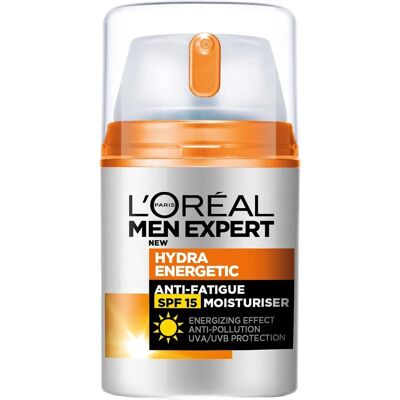 L'Oréal Paris Men Expert Hydra Energetic Fuktighetskrem SPF 15 L'Oréal Paris Men Expert Hydra Energetic Fuktighetskrem SPF 15