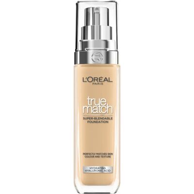 L’Oréal Paris True Match Liquid Foundation - Hyaluronic Acid SPF 17 L’Oréal Paris True Match Liquid Foundation - Hyaluronic Acid SPF 17