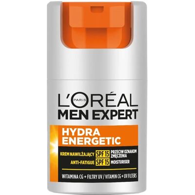 L'Oreal Paris Men Expert Hydra Energetic Crema Hidratante SPF15 - Crema Hidratante L'Oreal Paris Men Expert Hydra Energetic Crema Hidratante SPF15 - Crema Hidratante