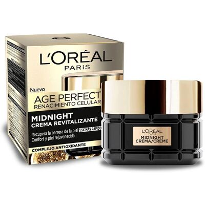 L'Oréal Age Perfect Nachtcreme - Zellulare Erneuerung - Anti-Aging - 50 ml L'Oréal Age Perfect Nachtcreme - Zellulare Erneuerung - Anti-Aging - 50 ml