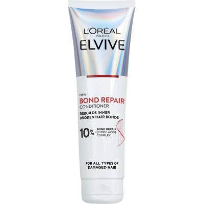 Après-shampooing Elvive Bond Repair de L'Oréal Paris - Réparation Cheveux Endommagés - Publicité Après-shampooing Elvive Bond Repair de L'Oréal Paris - Réparation Cheveux Endommagés - Publicité