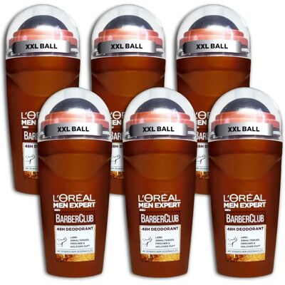 L'Oréal Paris Men Expert Collection Barber Club Déodorant Roll-On 50 ml - Publicité L'Oréal Paris Men Expert Collection Barber Club Déodorant Roll-On 50 ml - Publicité