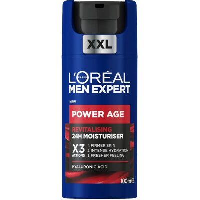 L'Oréal Men Expert Power Age 24h Feuchtigkeitscreme XXL (100ml) L'Oréal Men Expert Power Age 24h Feuchtigkeitscreme XXL (100ml)