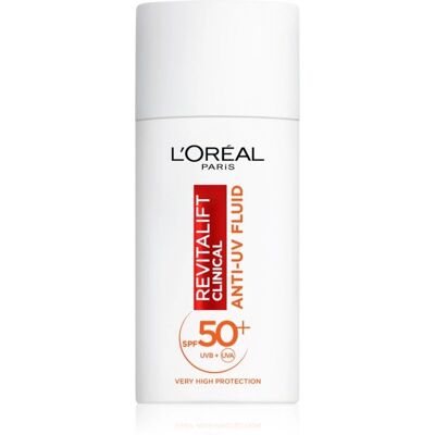 L’Oréal Paris Revitalift Clinical Vitamin C Anti-UV Fluid SPF50+ 50 ml - Ihon neste L’Oréal Paris Revitalift Clinical Vitamin C Anti-UV Fluid SPF50+ 50 ml - Ihon neste