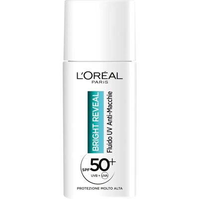 L'Oréal Paris Bright Reveal SPF 50+ - Serum för Hudupplysning och UV-skydd L'Oréal Paris Bright Reveal SPF 50+ - Serum för Hudupplysning och UV-skydd