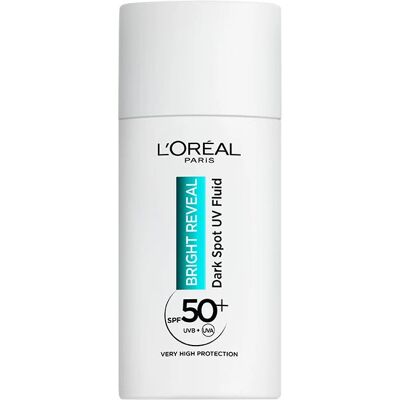 L'Oréal - Bright Reveal Dark Spot UV Fluid SPF50+ - Gesichtssonnenschutz, 50ml L'Oréal - Bright Reveal Dark Spot UV Fluid SPF50+ - Gesichtssonnenschutz, 50ml