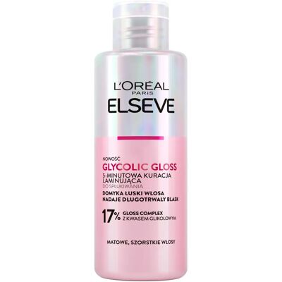 L'Oréal Paris Glycolic Gloss Hårmaske - Genopbygning & Glans L'Oréal Paris Glycolic Gloss Hårmaske - Genopbygning & Glans