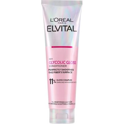 L'Oréal Paris Glycolic Gloss Conditioner - Ingen farve - Hårpleje L'Oréal Paris Glycolic Gloss Conditioner - Ingen farve - Hårpleje