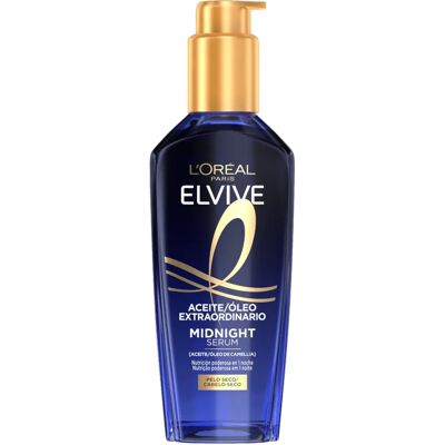 L'Oréal Paris Elvive Midnight Serum Óleo - Sérum Nutritivo Para Cabelos 100ml L'Oréal Paris Elvive Midnight Serum Óleo - Sérum Nutritivo Para Cabelos 100ml