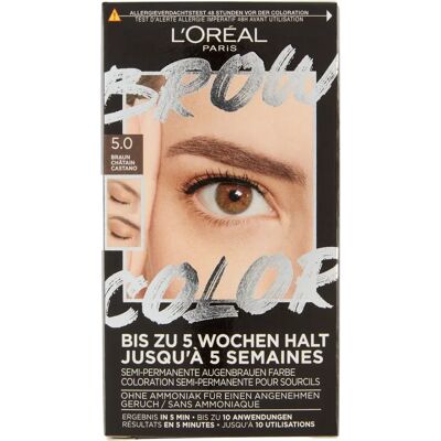 L’Oréal Paris Brow Color - Tinta semi-permanente per sopracciglia naturali L’Oréal Paris Brow Color - Tinta semi-permanente per sopracciglia naturali