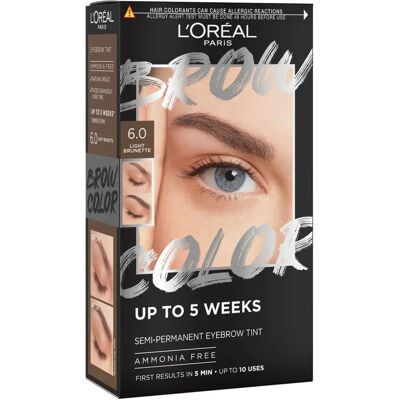 L’Oréal Paris Tinte de cejas Marrón claro - Coloración semipermanente L’Oréal Paris Tinte de cejas Marrón claro - Coloración semipermanente