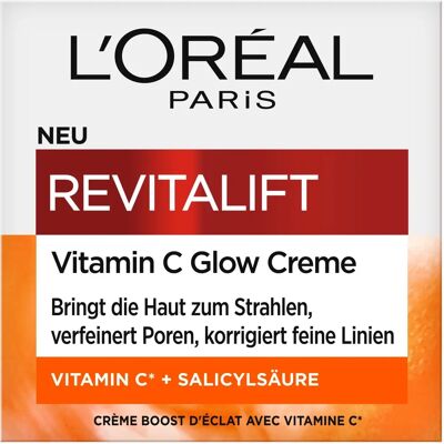 L’Oréal Paris Revitalift Vitamin C Glow Creme - Gesichtscreme L’Oréal Paris Revitalift Vitamin C Glow Creme - Gesichtscreme