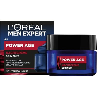 L'Oréal Paris Power Age Hyaluronic Acid Night Care - Night Care L'Oréal Paris Power Age Hyaluronic Acid Night Care - Night Care
