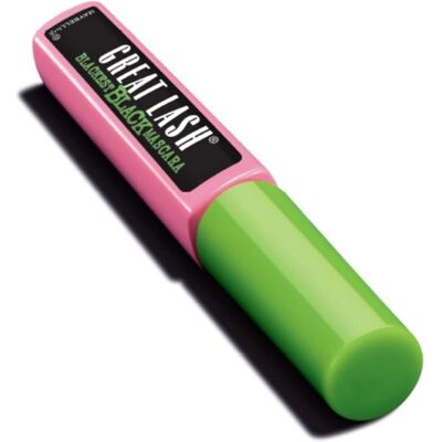 Maybelline New York Blackest Black Mascara - Tykker, Forlenger, Volumiser Maybelline New York Blackest Black Mascara - Tykker, Forlenger, Volumiser
