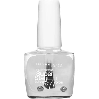 Vernis gel Maybelline Superstay 7 Jours - Cristal Clear - Publicité Vernis gel Maybelline Superstay 7 Jours - Cristal Clear - Publicité