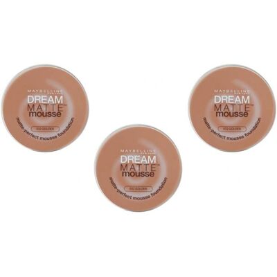 Maybelline Dream Matte Mousse Foundation - 32 de oro - fini mat - Publicité Maybelline Dream Matte Mousse Foundation - 32 de oro - fini mat - Publicité