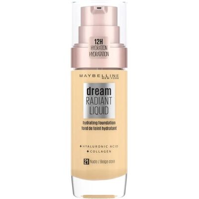 Maybelline Nude Hydrating Foundation - Foundation with Hyaluronic Acid Maybelline Nude Hydrating Foundation - Foundation with Hyaluronic Acid