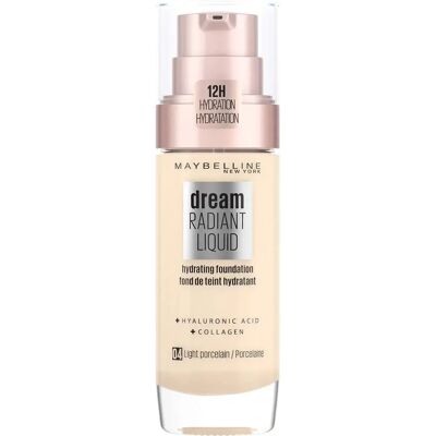 Maybelline New York Light Porcelain Dream Radiant Liquid Fond de Teint - Maquillage visage - Publicité Maybelline New York Light Porcelain Dream Radiant Liquid Fond de Teint - Maquillage visage - Publicité