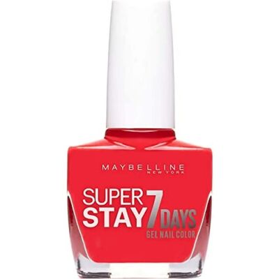 Maybelline New York Superstay Forever Strong 7 Dias Esmalte de Unhas - Rose Salsa Maybelline New York Superstay Forever Strong 7 Dias Esmalte de Unhas - Rose Salsa