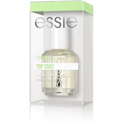 Essie Modèle - Top Coat à Ongles No Chips Ahead - Top Coat à Ongles - Publicité Essie Modèle - Top Coat à Ongles No Chips Ahead - Top Coat à Ongles - Publicité