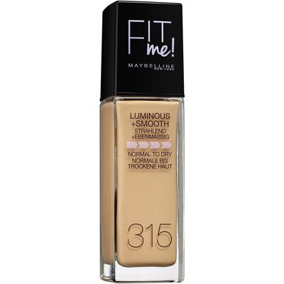 Maybelline Fit Me 315 Soft Honey - Fond de Teint Liquide pour un aspect naturel - Publicité Maybelline Fit Me 315 Soft Honey - Fond de Teint Liquide pour un aspect naturel - Publicité