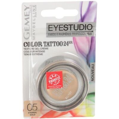 Maybelline - Eye Studio Color Tattoo 24-Hour Eye Shadow - Publicité Maybelline - Eye Studio Color Tattoo 24-Hour Eye Shadow - Publicité