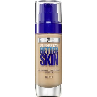 Maybelline Superstay Better Skin Foundation - Teintes Variées 030 Sand - Publicité Maybelline Superstay Better Skin Foundation - Teintes Variées 030 Sand - Publicité