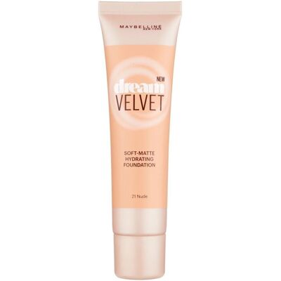 Maybelline New York Nude Dream Velvet Foundation - Weiche Samt-Textur Maybelline New York Nude Dream Velvet Foundation - Weiche Samt-Textur