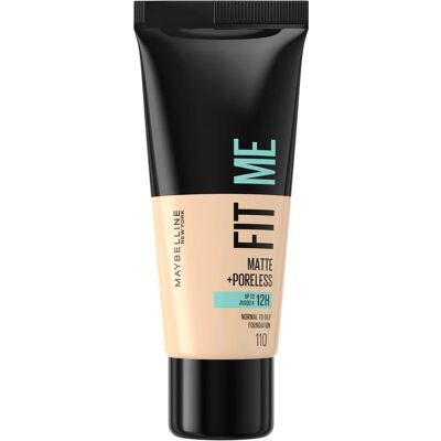 Maybelline New York Fit Me! Matte+Poreless Porcelain Foundation - Foundation Maybelline New York Fit Me! Matte+Poreless Porcelain Foundation - Foundation