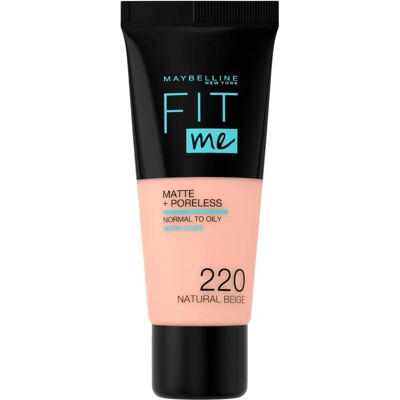 Maybelline Fit Me Βάση Φυσική Μπεζ - Ματ & Χωρίς Πόρους Maybelline Fit Me Βάση Φυσική Μπεζ - Ματ & Χωρίς Πόρους