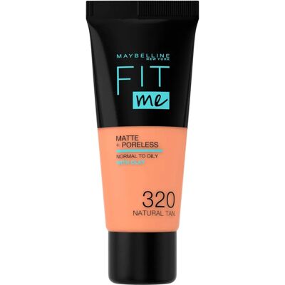 Maybelline Brand Model Fit Me Matte Poreless Foundation - Foundation Maybelline Brand Model Fit Me Matte Poreless Foundation - Foundation