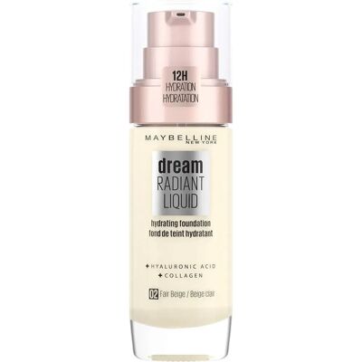 Maybelline Dream Radiant Fond de Teint Liquide - Couvrance Moyenne - Publicité Maybelline Dream Radiant Fond de Teint Liquide - Couvrance Moyenne - Publicité