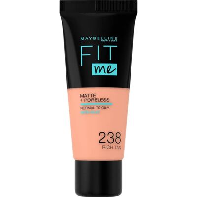 Fond de teint liquide mat et sans pores Fit Me - Rich Tan - Fond de teint liquide Fond de teint liquide mat et sans pores Fit Me - Rich Tan - Fond de teint liquide