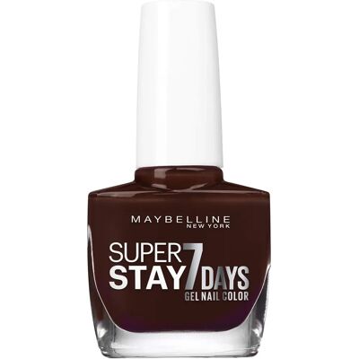 Vernis à ongles Dark Roast de Maybelline - Fort & Pro - 7 Jours - Publicité Vernis à ongles Dark Roast de Maybelline - Fort & Pro - 7 Jours - Publicité