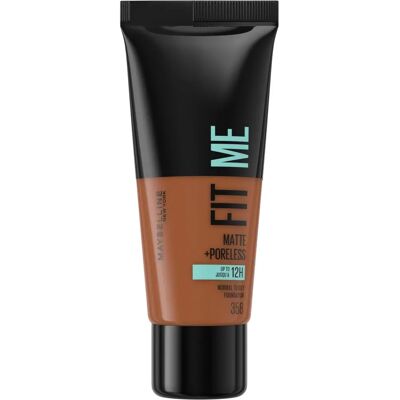 Maybelline New York Fit Me Matte & Poreless Liquid Foundation - Latte 358 Maybelline New York Fit Me Matte & Poreless Liquid Foundation - Latte 358