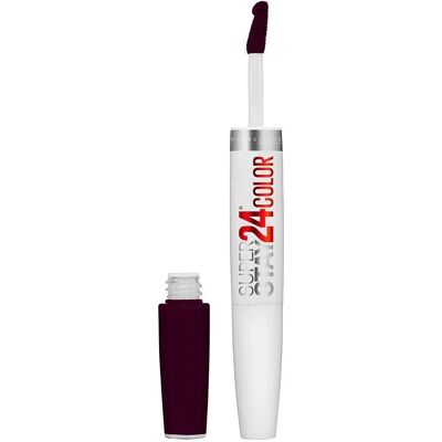 Maybelline Aubergine Superstay 24h Rouge à Lèvres & Baume - Rouge à Lèvres - Publicité Maybelline Aubergine Superstay 24h Rouge à Lèvres & Baume - Rouge à Lèvres - Publicité