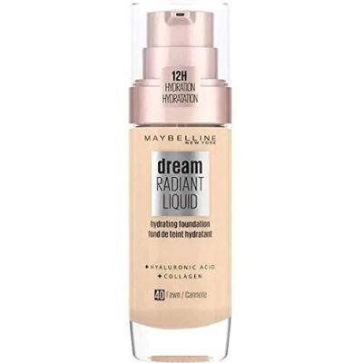 Maybelline Beige Sole Liquido Fondotinta - Dream Satin Liquid Base Maybelline Beige Sole Liquido Fondotinta - Dream Satin Liquid Base
