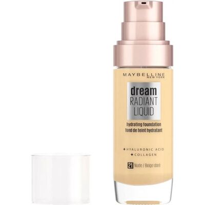 Maybelline New York Dream Radiant Liquido - Fondotinta Nude Maybelline New York Dream Radiant Liquido - Fondotinta Nude