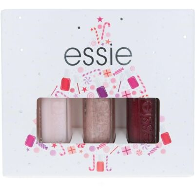 Essie Nail Varnish Set - Thigh High, Buy Me, Mademoiselle - Nail Varnish Set Essie Nail Varnish Set - Thigh High, Buy Me, Mademoiselle - Nail Varnish Set